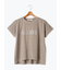ピグメント加工グリッタープリントTシャツ