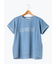 ピグメント加工グリッタープリントTシャツ