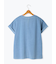 ピグメント加工グリッタープリントTシャツ