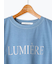ピグメント加工グリッタープリントTシャツ