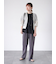 プレーティング袖タックTシャツ