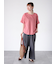 プレーティング袖タックTシャツ