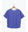 プレーティング袖タックTシャツ