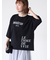 リメイク風プリントTシャツ
