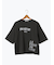 リメイク風プリントTシャツ