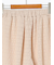 シャーリングレースカットパンツ