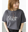 メガネ刺繍プリントTシャツ