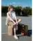 麻調タックハーフパンツ《2025summer catalog item》