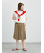 麻調タックハーフパンツ《2025summer catalog item》