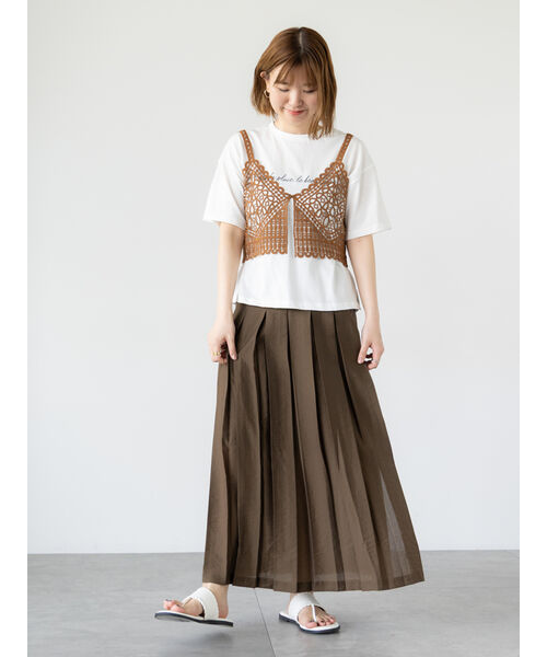 レースキャミソールビスチェ《2025summer catalog item
