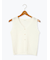 テープヤーンニットベスト《2025summer catalog item》