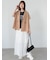 麻調フレンチスリーブジャケット《2025summer catalog item》