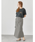 配色ステッチスカート《2025summer catalog item》