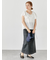 配色ステッチスカート《2025summer catalog item》