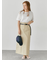 配色ステッチスカート《2025summer catalog item》