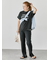 【セルフカット】リブカットパンツ《2025summer catalog item》