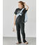 【セルフカット】リブカットパンツ《2025summer catalog item》