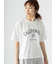 【接触冷感】カレッジ風ロゴTシャツ