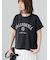 【接触冷感】カレッジ風ロゴTシャツ