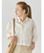 チュールレース切替シアーシャツ《2025summer catalog item》