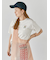 女の子刺繍Tシャツ《2025summer catalog item》