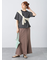 【接触冷感】細ボーダーTシャツ