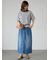 【接触冷感】細ボーダーTシャツ