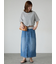 【接触冷感】細ボーダーTシャツ