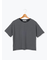 【接触冷感】細ボーダーTシャツ