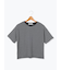 【接触冷感】細ボーダーTシャツ