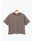 【接触冷感】細ボーダーTシャツ