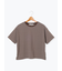 【接触冷感】細ボーダーTシャツ