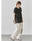 【INDIA made】ドットストライプブラウス