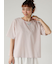 プレーティングバックシャンTシャツ
