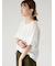 プレーティング袖タックTシャツ