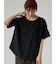 プレーティング袖タックTシャツ