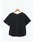 プレーティング袖タックTシャツ