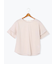 プレーティング袖タックTシャツ