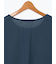 プレーティング袖タックTシャツ