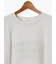 エンボスロゴTシャツ