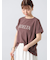 ピグメントロゴプリントTシャツ