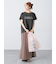 ピグメントロゴプリントTシャツ
