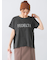 ピグメントロゴプリントTシャツ