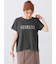 ピグメントロゴプリントTシャツ