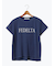 ピグメントロゴプリントTシャツ