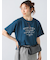 メガネ刺繍Tシャツ