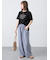 メガネ刺繍Tシャツ