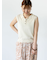 針抜きシアーポロニット