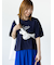 【接触冷感】フロントミニ刺繍Tシャツ