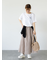 前後エンブロイダリーTシャツ